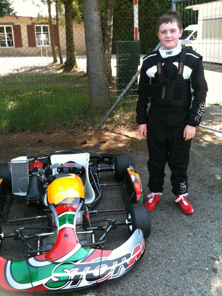 Mon premier karting un STORM